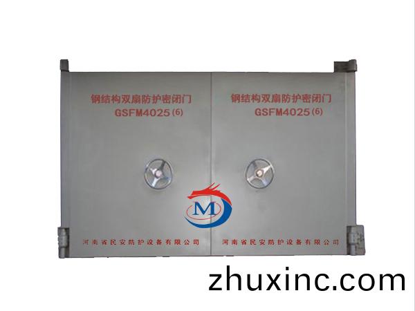 鋼結構雙扇防護密閉門