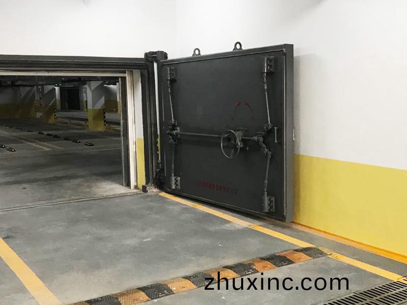 鋼(gang)結(jie)構活門檻雙扇密(mi)閉門(men)